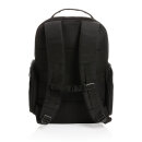 Swiss Peak AWARE™ RPET 15,6 Zoll Pendler-Rucksack Farbe: schwarz