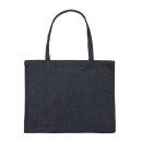 Impact AWARE™ Shopper aus recyceltem Denim Farbe: blau