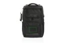 Swiss Peak AWARE™ RPET Voyager 15.6" Laptop Rucksack Farbe: schwarz