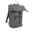 Impact AWARE™ RPET wasserabweisender 15.6" Laptop-Rucksack Farbe: anthrazit