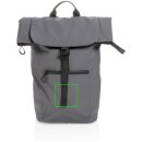 Impact AWARE™ RPET wasserabweisender 15.6" Laptop-Rucksack Farbe: anthrazit