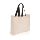 Impact Aware™ 240g/m² große Tasche aus rCanvas, ungefärbt Farbe: off white