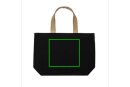 Impact Aware™ 240g/m² große Tasche aus rCanvas, ungefärbt Farbe: schwarz