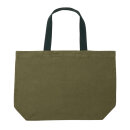 Impact Aware™ 240g/m² große Tasche aus rCanvas, ungefärbt Farbe: grün