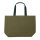 Impact Aware™ 240g/m² große Tasche aus rCanvas, ungefärbt Farbe: grün
