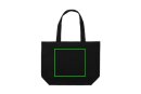 Impact Aware™ 240g/m² rcCanvas Shopper + Tasche, ungefärbt Farbe: schwarz