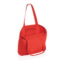 Impact Aware™ 240g/m² rCanvas Shopper mit Tasche Farbe: luscious red