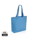 Impact Aware™ 240g/m² rCanvas Shopper mit Tasche Farbe: tranquil blue