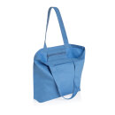 Impact Aware™ 240g/m² rCanvas Shopper mit Tasche Farbe: tranquil blue