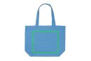 Impact Aware™ 240g/m² rCanvas Shopper mit Tasche Farbe: tranquil blue