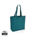 Impact Aware™ 240g/m² rCanvas Shopper mit Tasche Farbe: verdigris