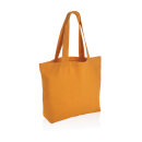 Impact Aware™ 240g/m² rCanvas Shopper mit Tasche Farbe: sundial orange