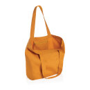 Impact Aware™ 240g/m² rCanvas Shopper mit Tasche Farbe: sundial orange