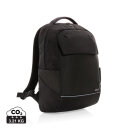 Swiss Peak Brooke AWARE™ 15,6" Laptop-Rucksack aus rPET Farbe: schwarz