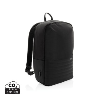 Swiss Peak AWARE™ Anti-Theft-RFID 15"-Laptop-Rucksack Farbe: schwarz