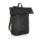 Dillon AWARE™ RPET faltbarer Lightweight-Rucksack Farbe: schwarz