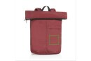 Dillon AWARE™ RPET faltbarer Lightweight-Rucksack Farbe: rot