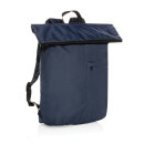 Dillon AWARE™ RPET faltbarer Lightweight-Rucksack Farbe: navy blau