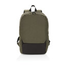 Kazu AWARE™ 15,6" RPET Laptop-Rucksack Farbe: grün