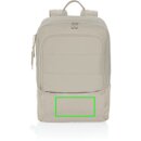 Armond AWARE™ RPET 15.6" Laptop-Rucksack Farbe: beige