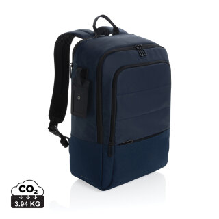 Armond AWARE™ RPET 15.6" Laptop-Rucksack Farbe: navy blau