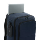 Armond AWARE™ RPET 15.6" Laptop-Rucksack Farbe: navy blau