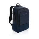 Armond AWARE™ RPET 15.6" Laptop-Rucksack Farbe: navy blau