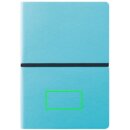 Deluxe Softcover A5 Notizbuch Farbe: blau