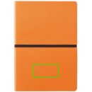 Deluxe Softcover A5 Notizbuch Farbe: orange