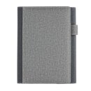 A5 Deluxe-Design Notizbuch-Cover Farbe: grau