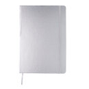 Basic Hardcover Notizbuch A5 Farbe: silber