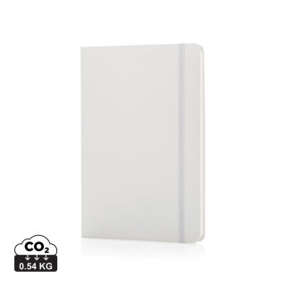 Basic Hardcover Notizbuch A5 Farbe: weiß