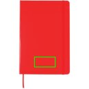 Basic Hardcover Notizbuch A5 Farbe: rot