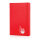 Basic Hardcover Notizbuch A5 Farbe: rot