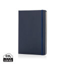 Basic Hardcover Notizbuch A5 Farbe: navy blau