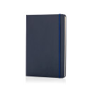 Basic Hardcover Notizbuch A5 Farbe: navy blau