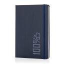 Basic Hardcover Notizbuch A5 Farbe: navy blau