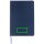Basic Hardcover Notizbuch A5 Farbe: navy blau