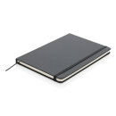 Standard A5 Notizbuch mit PU-Hardcover Farbe: schwarz