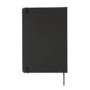 Standard A5 Notizbuch mit PU-Hardcover Farbe: schwarz