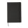 Standard A5 Notizbuch mit PU-Hardcover Farbe: schwarz