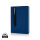 Basic Hardcover PU A5 Notizbuch mit Stylus-Stift Farbe: navy blau