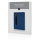 Basic Hardcover PU A5 Notizbuch mit Stylus-Stift Farbe: navy blau