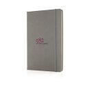 Deluxe Hardcover PU A5 Notizbuch Farbe: grau