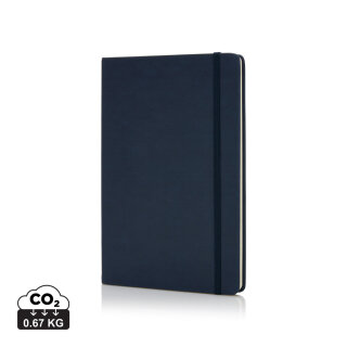 Deluxe Hardcover PU A5 Notizbuch Farbe: navy blau