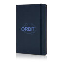 Deluxe Hardcover PU A5 Notizbuch Farbe: navy blau