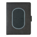 Air Notizbuchcover mit kabelloser Aufladefunktion Farbe: schwarz