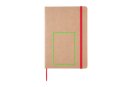 Kraft A5 Notizbuch Farbe: rot