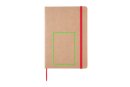 Kraft A5 Notizbuch Farbe: rot