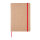 Kraft A5 Notizbuch Farbe: rot